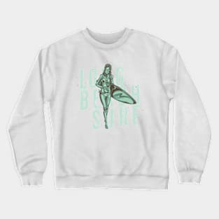 Long Beach Surfing Crewneck Sweatshirt